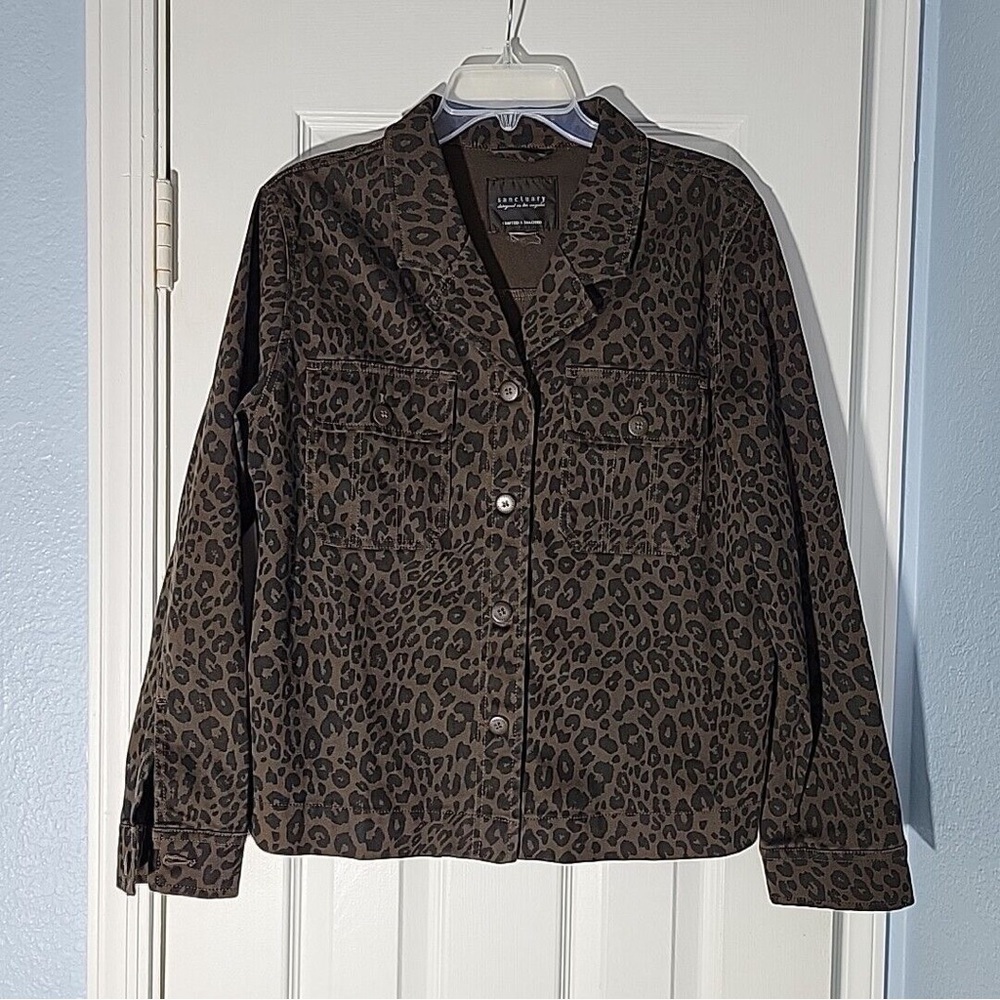 Leopard Print Blazer Jacket